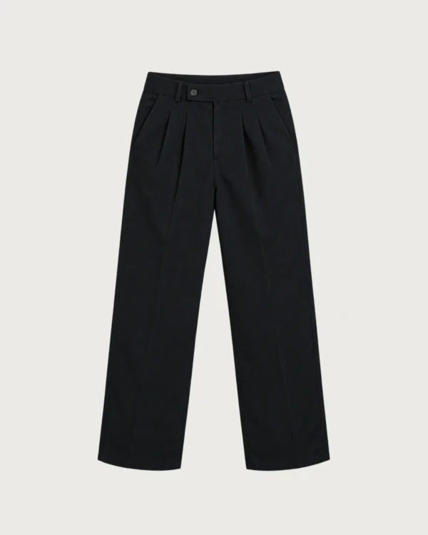 Korean Baggy Pants – Black