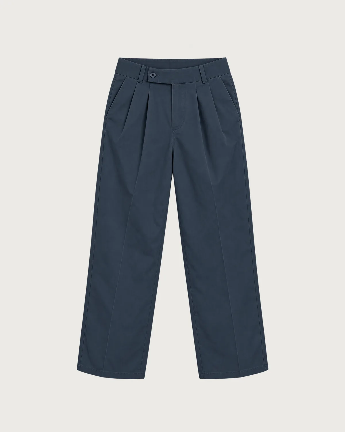 Korean Baggy Pants – Steel Blue