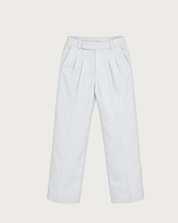 Korean Baggy Pants – White