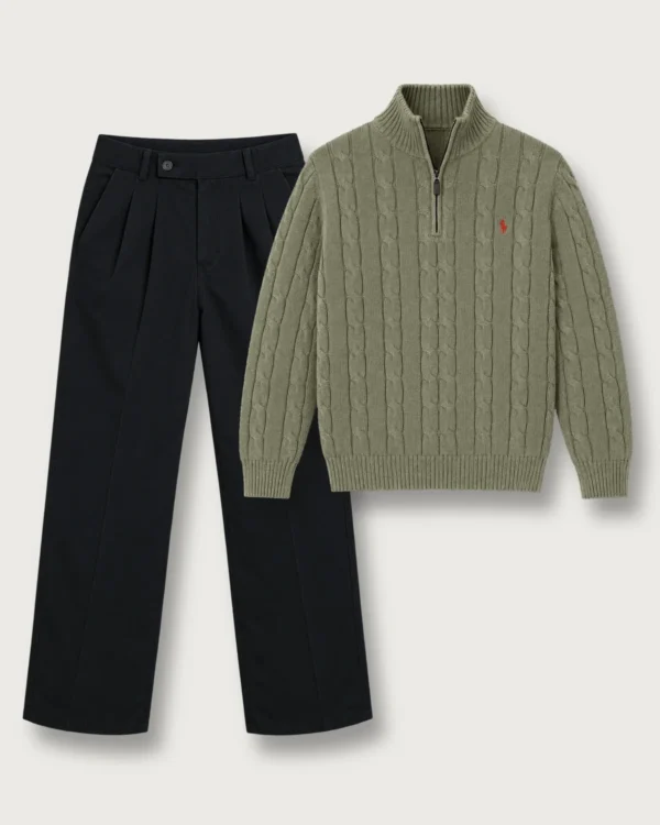 The Classic Winter Set – Black X Olive