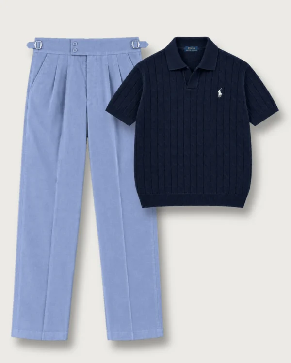 The Old Money Set – Grey X Navy