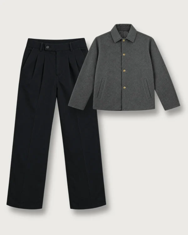 The Royal Winter Set – Black X Charcoal