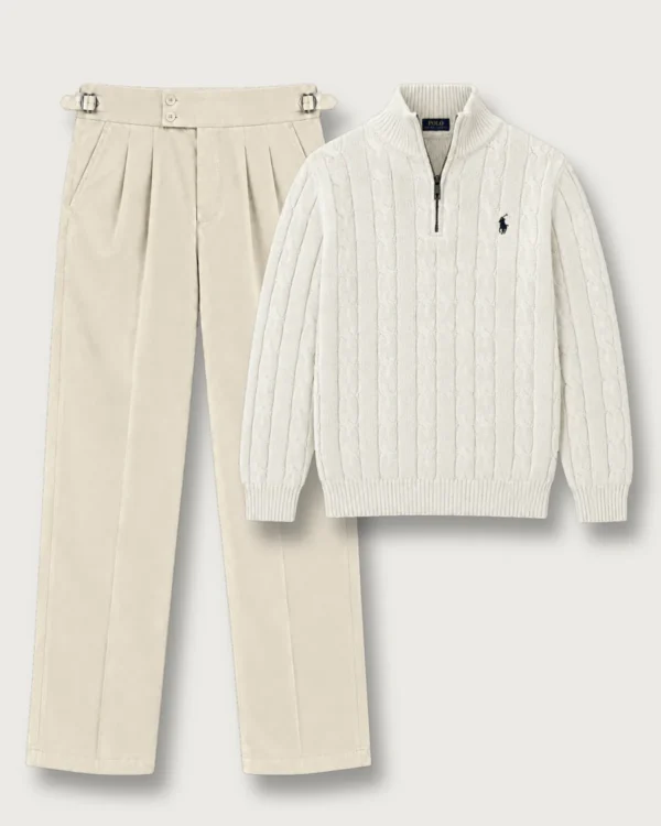 The Timeless Winter Set – Cream X Off-white